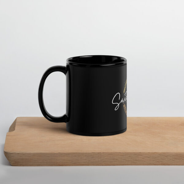 Black Glossy Mug - Image 2