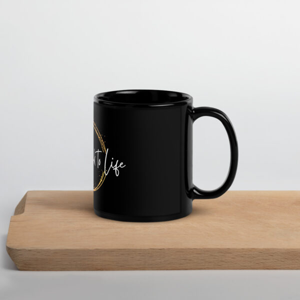 Black Glossy Mug - Image 3