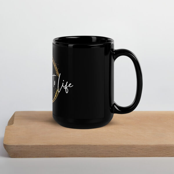 Black Glossy Mug - Image 6
